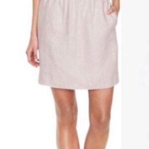 J. Crew Cream Tan Bubble Skirt Knee-Length
